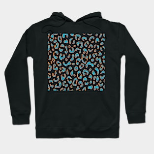 Blue Rusted Cheetah Hoodie